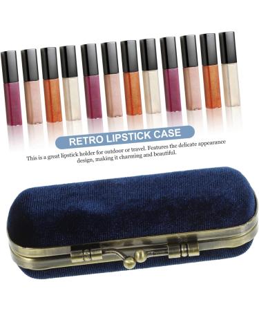 Shop Elegant Ladies Lipstick Box | Outdoor Lipstick Holder & Travel Accessory - Purple 9.5x3.5cm - Buy Online on GoSupps.com