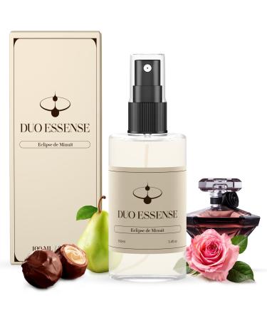 Duo Essence - Inspired by La Nuit Tresor - Eclipse de Minuit - Perfume For Women - Fragrance 3.4 Fl Oz / 100 ml Lancome Tresor La Nuit Parfum Inspired
