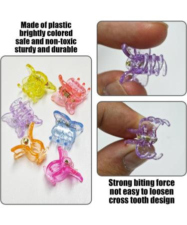 24 Butterfly Hairpins 10 Butterfly Clips Girls Butterfly Hair Accessories Girls Decorative Butterfly Hairpins Hair Snap Butterfly Clips - Buy Online on GoSupps.com