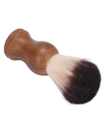 Professional Portable Shaving Brush with Wooden Handle - Ideal for Home Hairdressers | International Shipping - Buy Online on GoSupps.com