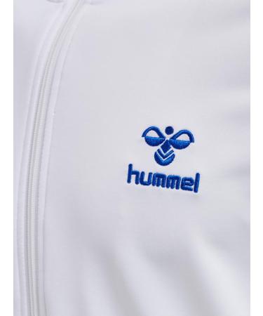 Hummel Zip Jacket Hmlnathan Multisport Men Size M - White/True Blue | Shop Internationally Now! - Buy Online on GoSupps.com
