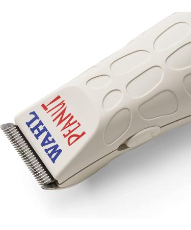 Wahl Professional White Peanut Hair and Beard Clipper Trimmer - Model 8655 | Powerful Rotary Motor for Barbers and Stylists - Buy Online on GoSupps.com