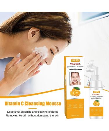  bellv Foaming facial cleanser with vitamin C powerful and brightening facial cleanser - Facial cleanser for most skin types - Facial cleanser for women - Buy Online on GoSupps.com