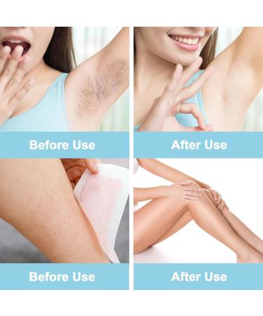 1000 Fleece Strips for Hair Removal | Wax Stripes Sugar Paste Eyebrow & Bikini Waxing - Gentle & Effective - Buy Online on GoSupps.com