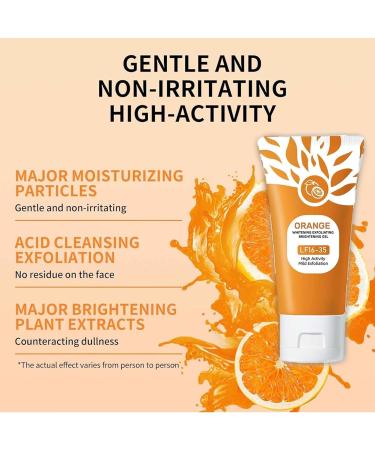 Gel exfoliant orange naturel Lf16-35 gel exfoliant orange gel exfoliant gel exfoliant claircissant orange pour un nettoyage en profondeur et hydratant (1 pi ce 50 g) 1 pi ce. 50 g (Lot de 1) - Buy Online on GoSupps.com
