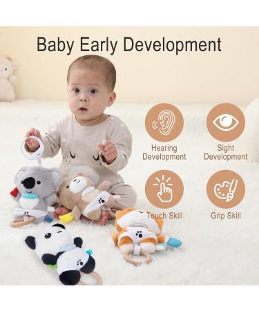 Buy Cottonbebe Habiten Baby Sleeping Aid - Soft Teddy Bear Plush Toy with Lullaby | Perfect Gift for Newborn Girls (0+ Months) - Buy Online on GoSupps.com