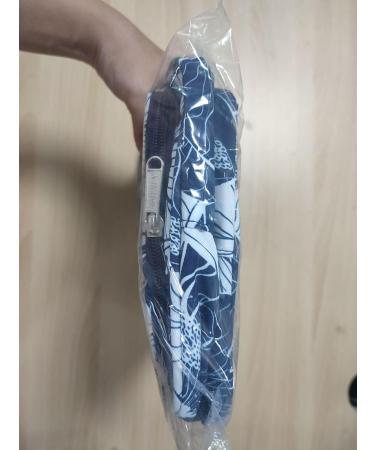 Large Blue Lotus Toiletry Bag: Full Size Makeup Organizer for Women | Travel Cosmetic Bag - Buy Online on GoSupps.com