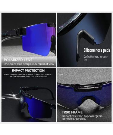 MINH 2 Pack P-VIP Youth Cycling Sunglasses - UV 400 Protection, Polarized Eyewear for Men and Women - Buy Online on GoSupps.com