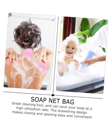 Buy Minkissy 7pcs Foaming Soap Mesh Bag - Bath Shower Pouf & Loofah Sponges for Ultimate Cleansing | International Shipping Available - Buy Online on GoSupps.com