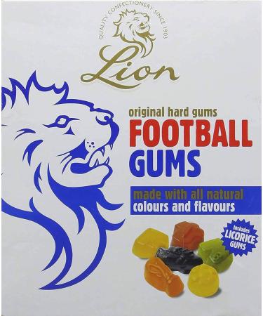 Lion Traditional Retro Hard Gum Sweets Football Gums - Wedding / Party Bag 1kg - Buy Online on GoSupps.com
