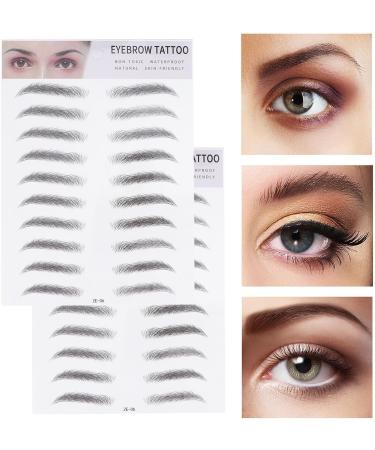 Gatuida Lot de 2 Autocollants Transfert de Sourcils en Relief R alistes et Imperm ables Imitation Sourcils pour Femmes et Filles Outil Maquillage Rapide Doux pour Peau Longue Dur e - Buy Online on GoSupps.com