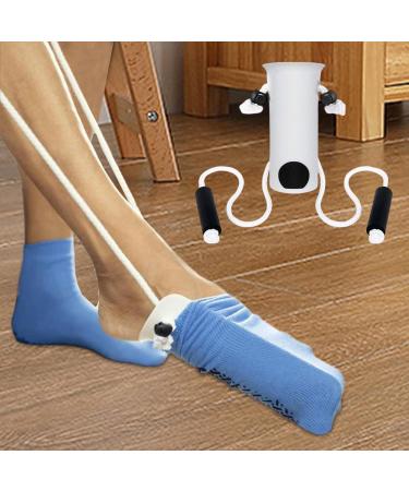 Milageto Sock Aid Device - Adjustable Rope Tool for Elderly & Disabled | Easy Sock Education Aid & Everyday Help - Buy Online on GoSupps.com