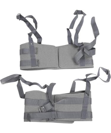 Breathable Pelvic Support Belt - Comfortable Women's Lower Back Support Bandages | Easy to Wear Non-Slip Fit 2-Piece Set - Buy Online on GoSupps.com