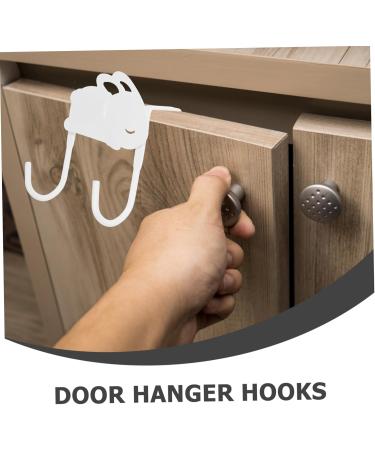 Angoily Coat Hooks 2pcs s Coat Rack Hooks Spray Paint Over Door Hook Rack Coat Hanger Towel Rack Drawer Clothes Rack - Buy Online on GoSupps.com