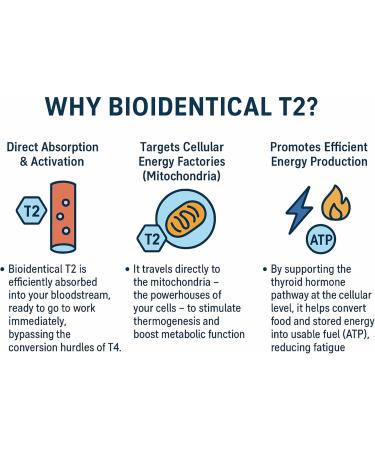 Jkrova Bio-Identical T2 Thyroid Supplement (3 5-Diiodo-L-Thyronine) Supports Metabolism & Energy | T2 Supplement for Hashimoto s Hypothyroidism & Thyroidectomy Minimal Side Effects 90 Capsules - Buy Online on GoSupps.com