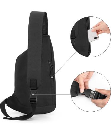 BAFASO Epipen Carrying Case - Sling Bag for Auvi-Q Inhaler & Supplies - Black - Buy Online on GoSupps.com