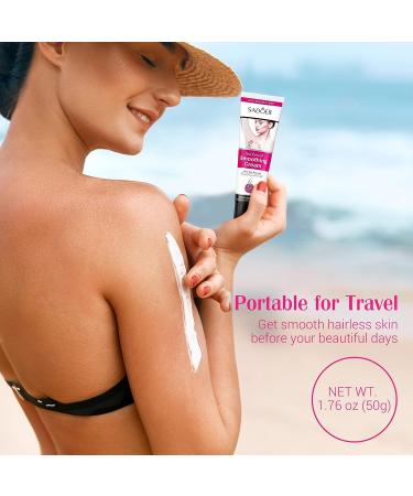 Shinowa Hair Removal Cream Gel - Painless & Flawless Depilatory Cream for Women - Gentle & Soothing Formula for Arms, Legs, Body, Underarms - Suitable for All Skin Types - 1 Pack - Buy Online on GoSupps.com