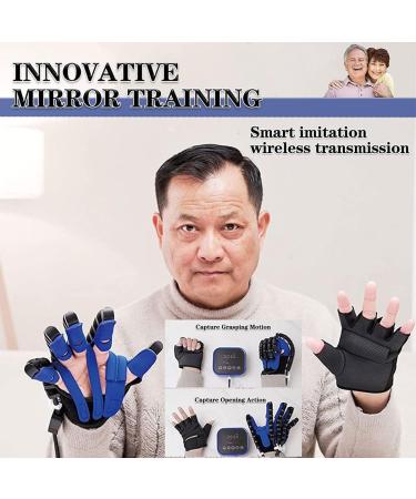 Rehabilitation Robot Gloves Finger and Hand Function Rehabilitation Trainer Recovery Exercise Physio Equipment for Arthritis Stroke Hemiplegia Patient L Both-Hands Both-Hands Large - Buy Online on GoSupps.com