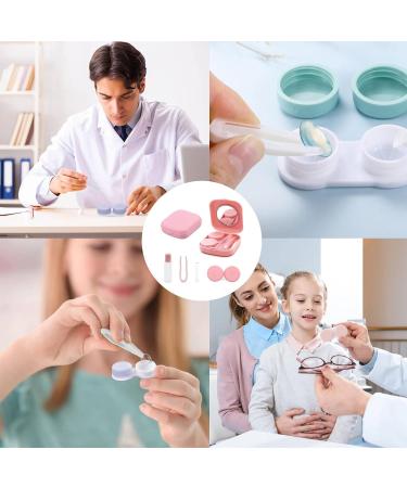 Premium Contact Lens Container Set | Portable Housing & Accessories with Mirrors Tweezers & Suction Cups | Ideal for Hygiene & Travel - Buy Online on GoSupps.com