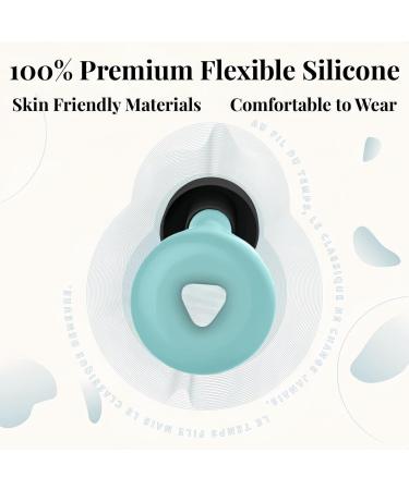 Silicone Earplugs for Noise Reduction Reusable Soft Ear Plugs for Sleep Work Study - 6 Ear Tips in S M L - 30dB Noise Cancelling (Green Green Black) Green Green Black 1 count (Pack of 1) - Buy Online on GoSupps.com