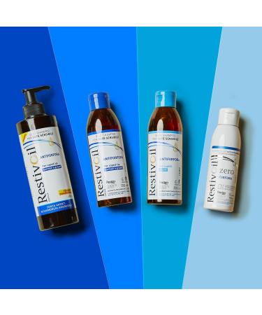  RestivOil RestivOil Complex Anti-Dandruff Oil Shampoo for normal to oily hair with anti-seborrheic and anti-itch action 400 ml - Buy Online on GoSupps.com