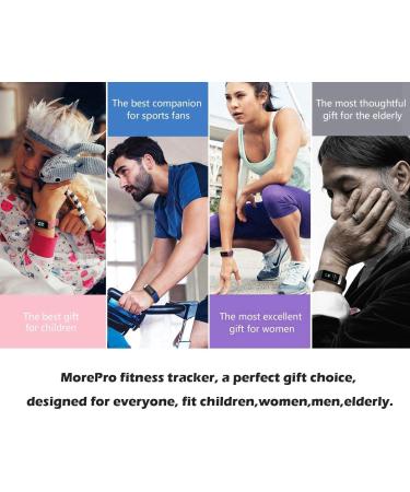 MorePro SpO2 Blood Oxygen Blood Pressure Heart Rate Monitor Waterproof Smart Watch - Buy Online on GoSupps.com