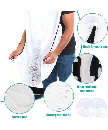 Cut Lotbun Beard Bibs with Suction Cups | Beard Apron for Men | Shaving Haircut & Trim Collection Cloak - Buy Online on GoSupps.com