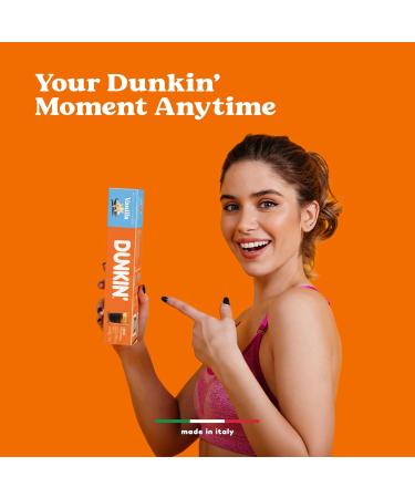 Dunkin' Donuts Brazil Single Origin 120 Capsules de Caf | Compatibles avec Machines Nespresso Original Line | 100% Arabica | Torr faction Douce au Profil Br silien | Aromatique Rond & Unique - Buy Online on GoSupps.com