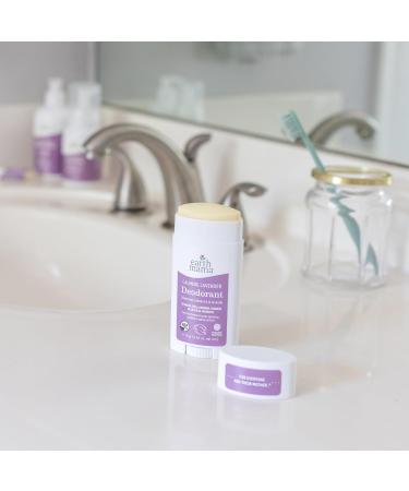 Earth Mama Calming Lavender Deodorant | Safe for Sensitive Skin Pregnancy and Breastfeeding Contains Organic Lavender Calendula and Coconut Oil No Baking Soda or Aluminum 2.65-Ounce (2-Pack) NEW Calming Lavender 2.65 Ounce (Pack of 2) - Buy Online on GoSupps.com