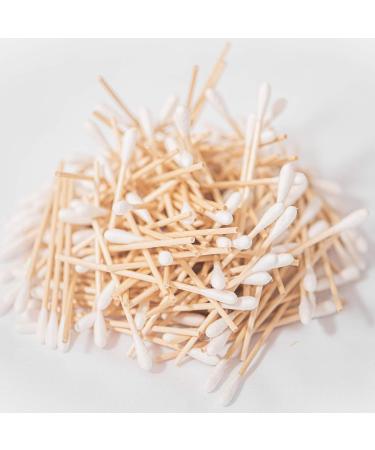 JMU Medical Cotton Swabs with Wooden Sticks - 1000 Count, 3 inch - Buy Online on GoSupps.com