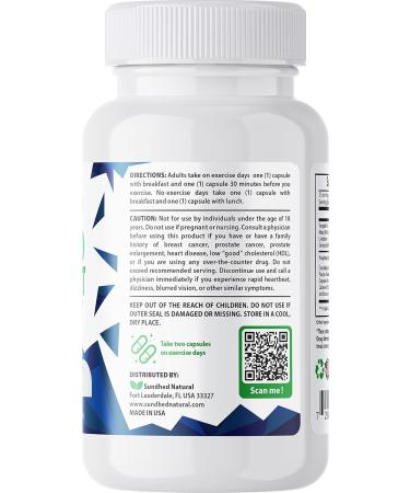 Sundhed Natural Testo Boost Max Natural Stamina Booster for Men Fortified Natural Energy and Strength Booster 60 Capsules - Buy Online on GoSupps.com