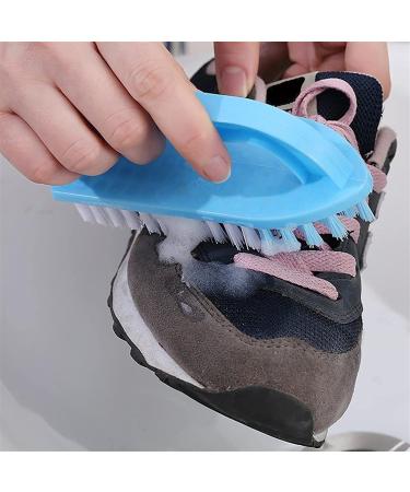 Home Shoes Brushes Multifunction Plastic Scrubbing Brush Stiff Bristle Handle Cleaning Clothes Shoes Pan Tool for Kitchen Convenience Cleaner Bathroom Tool Brush Onecolor - Buy Online on GoSupps.com