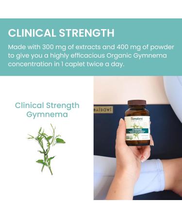 Himalaya Organic Gymnema Sylvestre Herbal Glucose Metabolism Support - USDA Organic Non-GMO Vegan Gluten Free Additive Free 700 mg 60 Caplets 60 Count (Pack of 1) - Buy Online on GoSupps.com