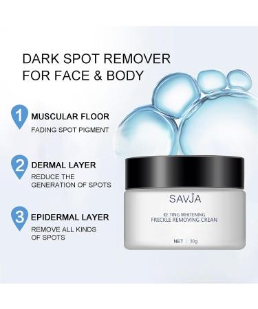 Freckle Removal Cream Dark Spot Remover for Face with Sodium Hyaluronate & Nicotinamide Spot Cream Sun Spots and Melasma Freckle Remover Dark Spot Corrector Cream Brighten Skin Tone - Buy Online on GoSupps.com