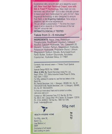 Veet Hair Removal Cream for Dry Skin - 50g | Fast & Effective Hair Removal Worldwide - Buy Online on GoSupps.com