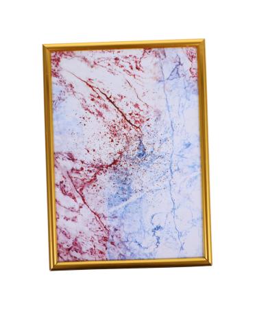 FRCOLOR 1pc nail display board False Tip Stand Rack magnetic nail art board Nail Color Display Board Nail Art Showing Holder nail art showing display photo frame wooden pallet Storage rack 30.5x21.5cm Golden