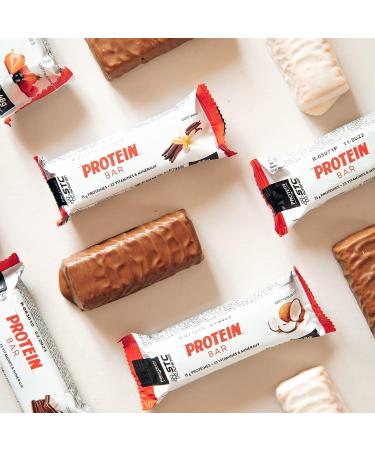 STC NUTRITION - Protein Bar - Protein bar enriched with vitamins & minerals - Maintenance of muscle mass - 14g of protein per bar - Box of 5 bars - Buy Online on GoSupps.com