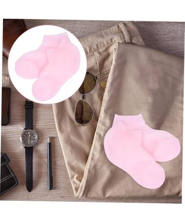minkissy 1 Pair Protective Socks Women Socks Anti Dry Sock Heel Socks Heel Boots Exfoliating Dry Feet Socks Sock for Rough Skin Sock for Feet Cracked Nursing Socks Pink Miss Elasticity Sebs - Buy Online on GoSupps.com
