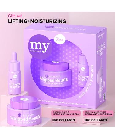 7Days Skincare Set with Anti Age Face Cream and Collagen Serum - Korean Skincare Gift Set for Women - Preppy Skincare Pamper Set WORK OUT FOR YOUR SKIN - Buy Online on GoSupps.com