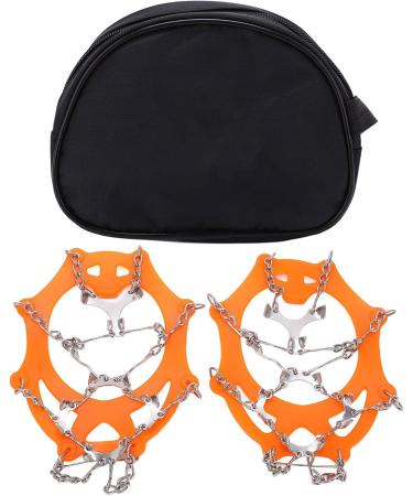 2pcs/Set 12 Tooth Mountaineering Crampons Ice Snow Grips Wearproof Anti Skid Snow Shoes Accessory for Snow Boots and Shoes(M Code) Climbing Climbing Tool - Buy Online on GoSupps.com