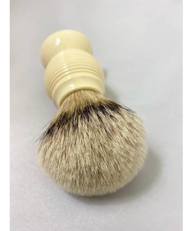 G.B.S Silvertip Badger Shaving Brush - Beehive Resin Handle Extra Soft Bristles 4.5 Inches - Premium Shaving Accessories for a Luxurious Grooming Experience - Buy Online on GoSupps.com