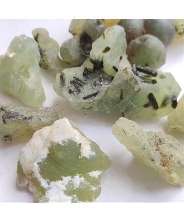 Natural Crystal Rough 100g Natural Prehnite Grapestone Green Prehnite Silicate Minerals Home Decoration Jewelry Processing 2-5cm 80-100g - Buy Online on GoSupps.com