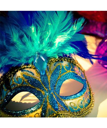 Hemway Ultra-Shine Sapphire Blue Holographic Chunky Glitter 100g | 1/40 Size 0.6mm for Arts & Crafts - Buy Online - Buy Online on GoSupps.com