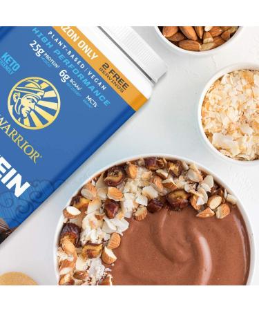 Sunwarrior Warrior Blend Vegan Protein Powder | Chocolate 800 G | Plant Based Protein with BCAA | Keto, Gluten, Dairy, Sugar Free | Non-GMO Organic Raw Protein Shake - Buy Online on GoSupps.com