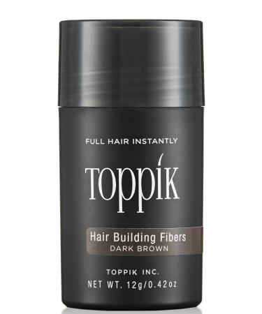 TOPPIK 12g Hair Thickener - Medium Brown Loose Hair Volume Boost | International Shipping Available - Buy Online on GoSupps.com