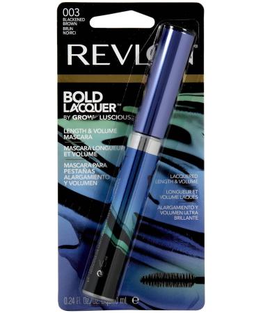 Revlon Bold Lacquer Grow Luscious Length+Volume Mascara - NWP Blackened Brown - 0.24 oz - Buy Online on GoSupps.com