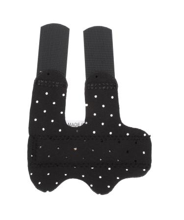 FRCOLOR 1pc Orthotics Splint for Ring Splint Mini Lotion Holder Keychain Splint Support Brace Black Stand Brace Ash Tray Tool Thumb Metal Strips Jacket 11.5X8X1CM Black