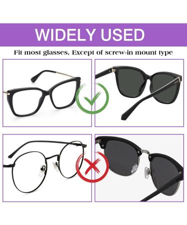 Comnico Self-Adhesive Glasses Pads Set - 16 Pairs of Silicone Nose & Ear Pads for Sunglasses & Reading Glasses - Buy Online on GoSupps.com