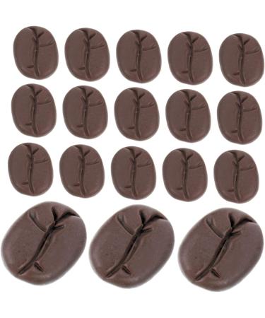 Toyvian 150 Pcs Simulated Coffee Beans Coffee Bar Decorations Plant Food Realistic Food Kitchen Photo Prop Toy Food for Kids Kitchen Kids Toys Child Artificial Decorative Material Resin - Buy Online on GoSupps.com