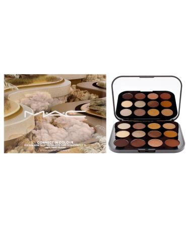 MAC Connect In Colour Eye Shadow Palette - Unfiltered Nudes for Women - 0.43 oz Eye Shadow